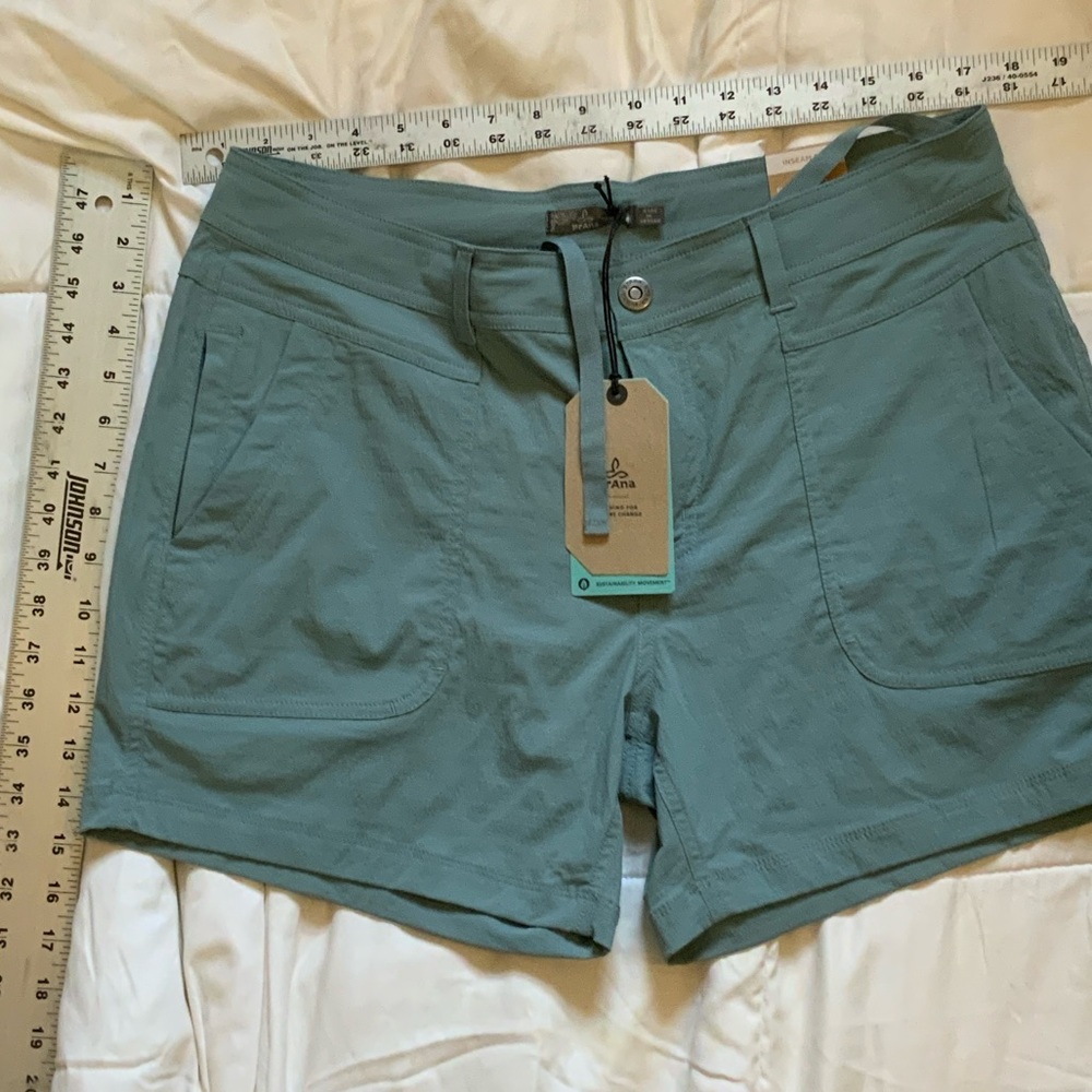 Prana Women's Teal Cargo Shorts